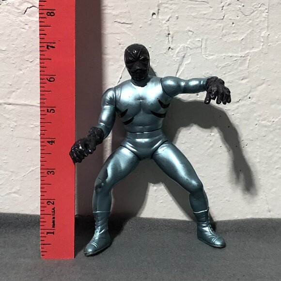 1993 MMPR Power Rangers 7" Silver Putty Patrol - Picture 7 of 7